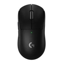 ロジクール G PRO X SUPERLIGHT 2のブラックを上から見た写真